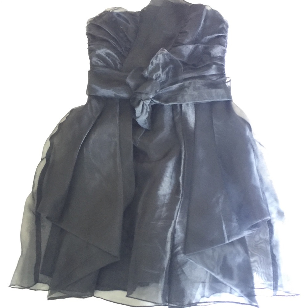 Black flowy pageant dress